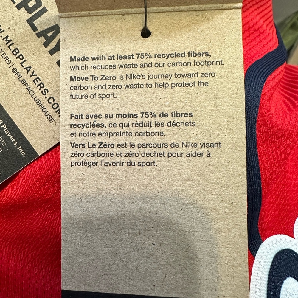 Nike Men's Atlanta Braves Ronald Acuña Jr. #13 Red Alternate Baseball Jersey - Picture 11 of 15